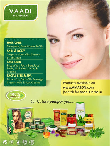 Vaadi Herbals Shower Gel, Midnight Blueberry, 300ml